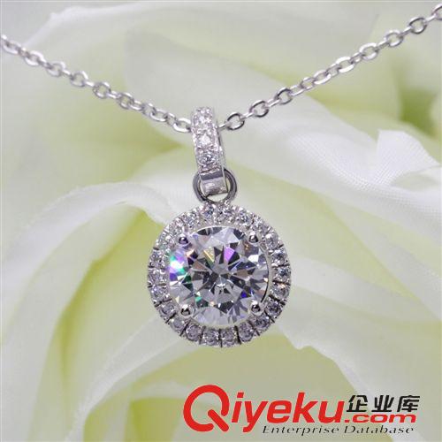 每月產(chǎn)品上新區(qū) 金世愛珠寶廠家定制 微鑲飾品高碳鉆石tr吊墜 深圳工廠加工批發(fā)原始圖片2