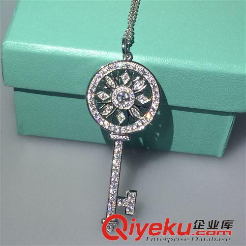 每月產(chǎn)品上新區(qū) 秋季新款“太陽女神“項鏈 純銀微鑲滿鉆gd飾品 秋季女神毛衣鏈原始圖片2