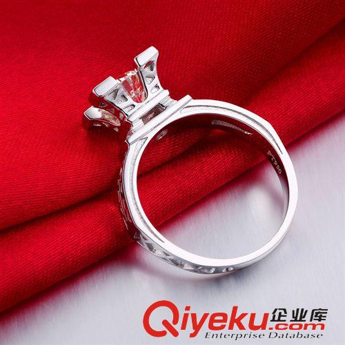 戒指區 廠家直銷高碳鉆仿真鉆戒指 巴黎埃菲爾鐵塔925純銀飾品 代理加盟原始圖片3
