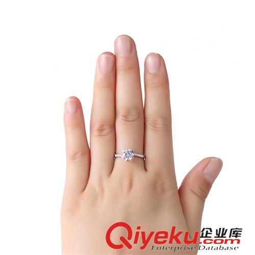 戒指區 gf真鉆戒扭臂雪花微鑲手飾 訂婚情侶鉆戒 925純銀鍍鉑金戒指