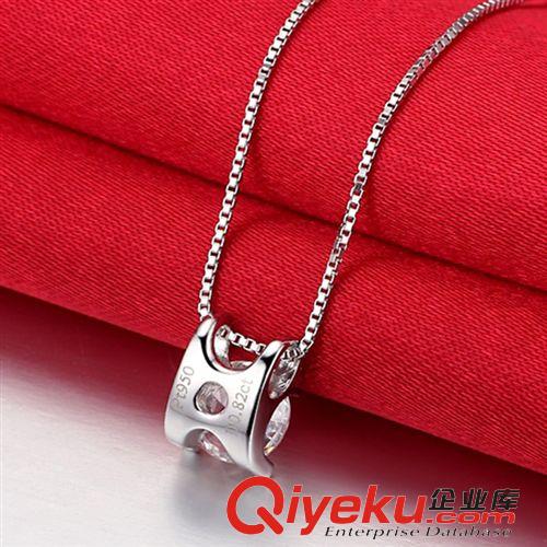 項(xiàng)鏈區(qū) 批發(fā)女款80分毛衣鏈鎖骨鏈 S925純銀項(xiàng)鏈歐美復(fù)古銀飾  加盟代理原始圖片2
