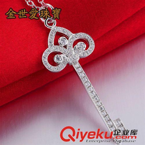 項鏈區 熱銷S925純銀鍍鉑金項鏈女 中國節項鏈復古長款飾品 網絡代理加盟