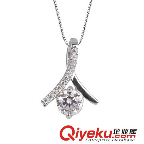項鏈區 金世愛珠寶廠家定制 微鑲飾品高碳鉆石tr吊墜 深圳工廠加工批發