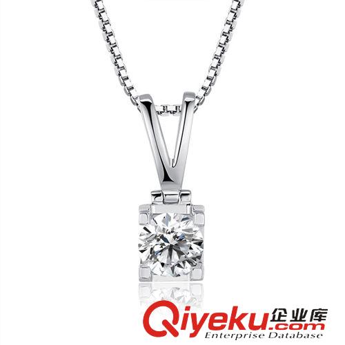 項鏈區 批發微鑲高碳鉆石項鏈 EXO牛頭款項鏈明星同款飾品 印記PT950原始圖片2