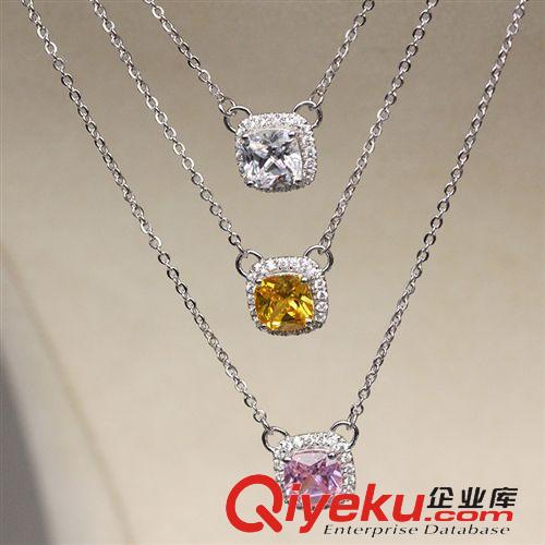 套裝區 熱銷925純銀經典奢華六爪耳釘 高碳鉆原色仿真水鉆耳飾品廠家批發