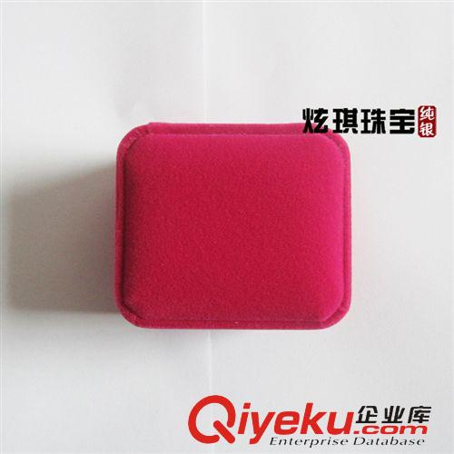 首飾盒 炫琪飾品 gd絨布戒指盒子 tj批發全網{zd1}價格 情人節禮品盒