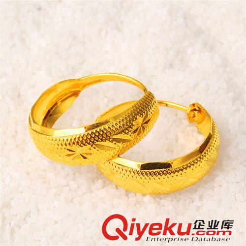 11月新款 24K鍍金首飾 24K鍍金戒指 久不褪色 仿真金地?cái)傦椘?男士gd新款