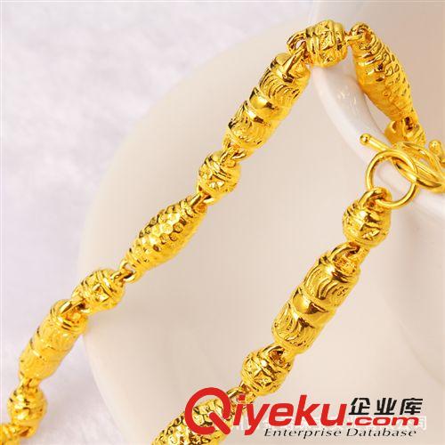 11月新款 24K鍍金首飾 24K鍍金項(xiàng)鏈 久不褪色 純銅鍍金 歐美飾品 時(shí)尚g(shù)d原始圖片3