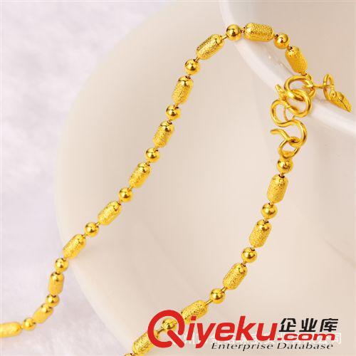 24K鍍金項(xiàng)鏈 24K鍍金首飾 24K鍍金項(xiàng)鏈 久不褪色 真空電鍍 歐美飾品 時(shí)尚高檔原始圖片3
