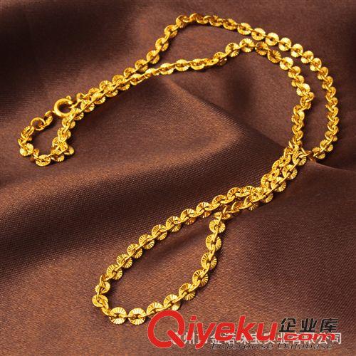 24K鍍金項(xiàng)鏈 缺貨勿拍 24K鍍金首飾 24K鍍金項(xiàng)鏈 久不退色 黃銅鍍金不過(guò)敏時(shí)尚