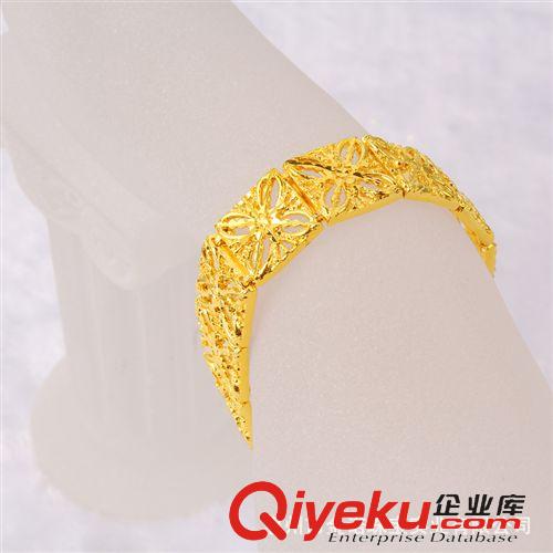 24K鍍金手鏈 24K鍍金首飾 24K鍍金手鏈 久不退色 真空電鍍 仿金飾品 時尚熱賣原始圖片2
