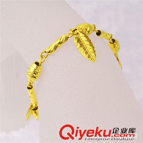 24K鍍金手鏈 24K鍍金首飾 千足金手鏈 跑江湖 擺地?cái)偀徜N產(chǎn)品 硬幣土豪金首飾