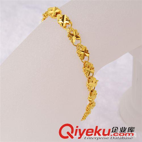 24K鍍金手鏈 24K鍍金首飾 千足金手鏈 跑江湖 擺地?cái)偀徜N產(chǎn)品 硬幣土豪金首飾原始圖片2