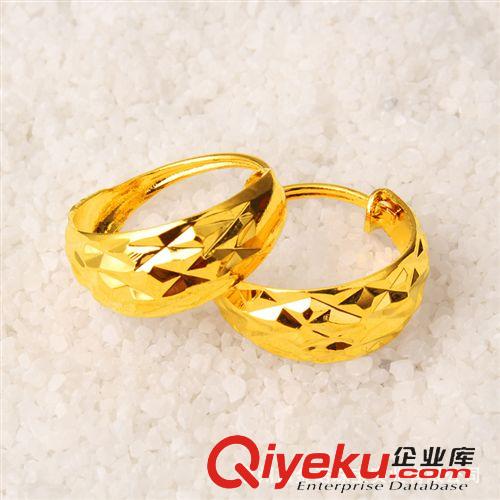 24K鍍金耳飾 24K鍍金首飾 24K鍍金耳環(huán) 久不掉色 真空電鍍 地?cái)傌浽?仿金飾品