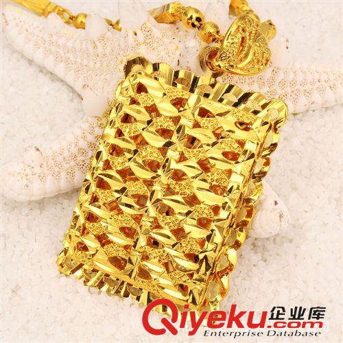 24K鍍金吊墜 24K鍍金首飾 24K鍍金吊墜 久不退色 時尚g(shù)d 歐美飾品 廠家直銷原始圖片2
