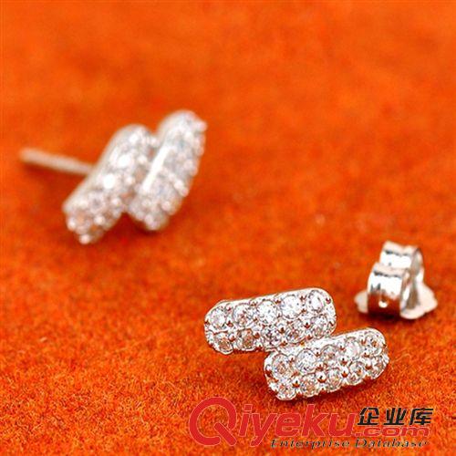 S925純銀 — 耳飾 情人節(jié)禮物  925純銀 飾品 耳飾 生日禮物 愛的創(chuàng)可貼耳釘原始圖片3