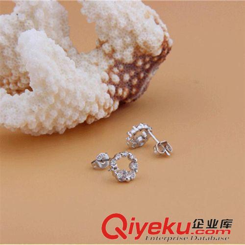 耳釘 時尚新款925銀耳飾批發(fā) 韓版女式星形耳釘 卡麗亞飾品特價批發(fā)原始圖片3
