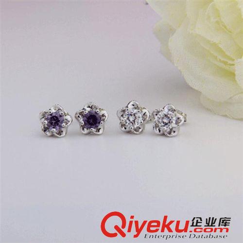 耳釘 時尚新款925銀耳飾批發(fā) 韓版女式星形耳釘 卡麗亞飾品特價批發(fā)