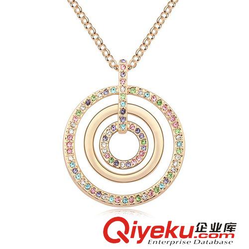 促銷清倉 韓國珍珠毛衣鏈 時尚飾品 水晶長項鏈 韓版首飾小額混批廠家低價