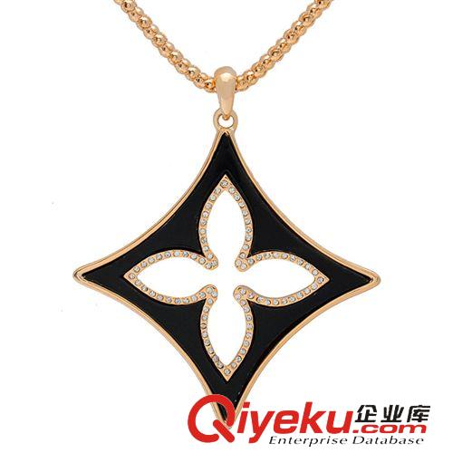毛衣鏈 gd復(fù)古毛衣鏈批發(fā) 歐美韓版長款項(xiàng)鏈女民族風(fēng)新款首飾十字星原始圖片3