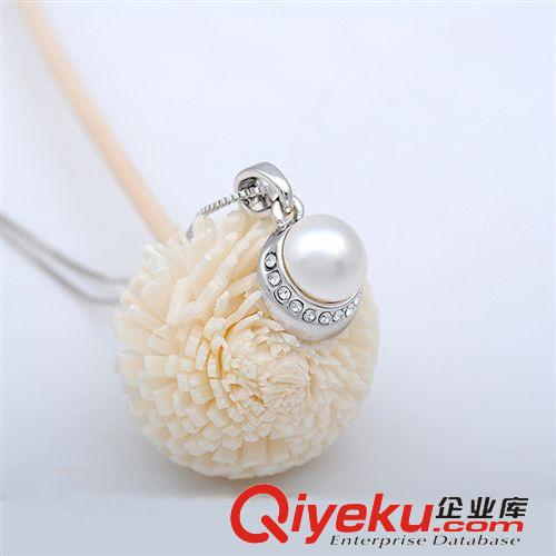 項鏈 歐美gd項飾品批發 批發韓國時尚吊墜幾何水晶項鏈新款-羅馬項鏈