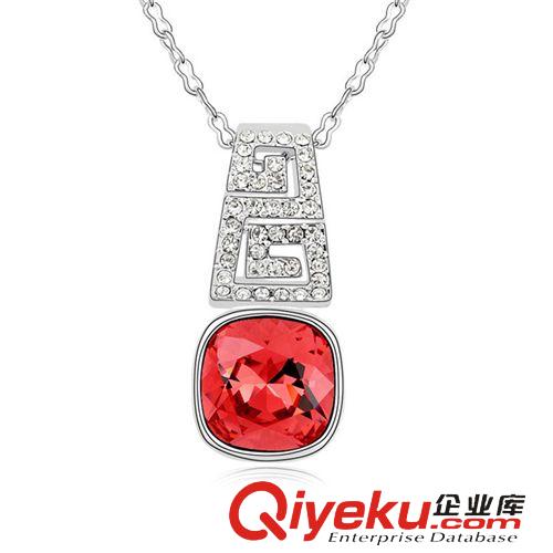 項(xiàng)鏈 歐美gd項(xiàng)飾品批發(fā) 韓國時(shí)尚吊墜幾何水晶項(xiàng)鏈--{dj2}記憶-熱銷原始圖片3