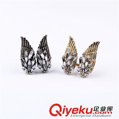 戒指 指環(huán) 小額混批 青島歐美時尚項飾品批發(fā) FD鑲嵌寶石奢華大氣女式戒指