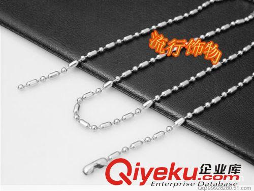 鈦鋼(不銹鋼)首飾 大方時尚 日韓版首飾 單鏈有情侶款 2.4和2.0 配鏈 竹節(jié)鏈GL101
