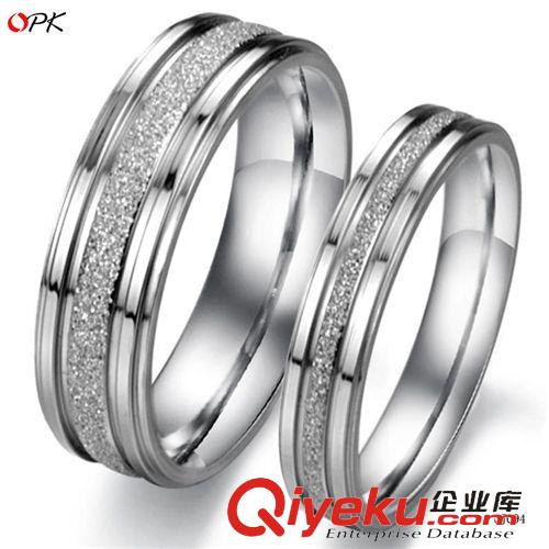 鈦鋼(不銹鋼)首飾 生產(chǎn)批發(fā) 新款珍珠沙情侶戒指 廠價直批 小額批發(fā) 瑞麗手飾GJ094