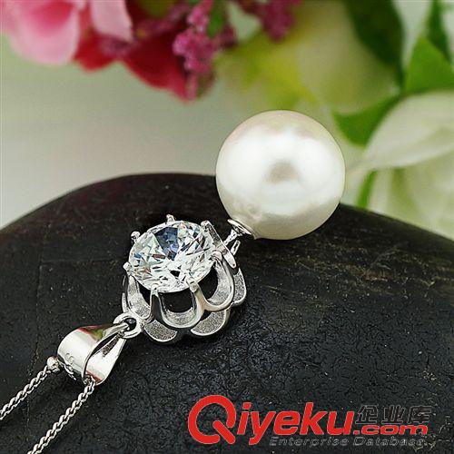 tr珍珠系列 雅凡銀飾925純銀tr珍珠項(xiàng)鏈吊墜 女 韓國(guó)時(shí)尚飾品批發(fā) 廠家直銷原始圖片3