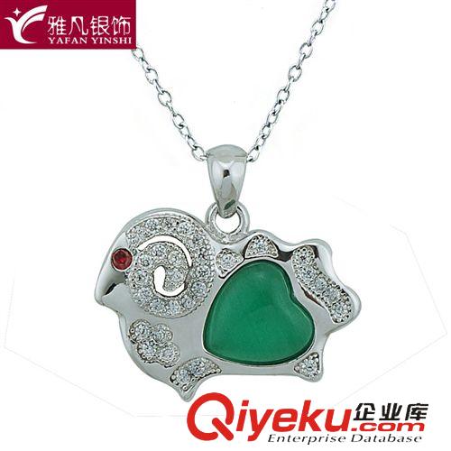 吊墜區(qū) S925純銀飾品 民族風(fēng) 生肖羊吊墜項(xiàng)鏈本命年 流行飾品 特色項(xiàng)飾原始圖片2