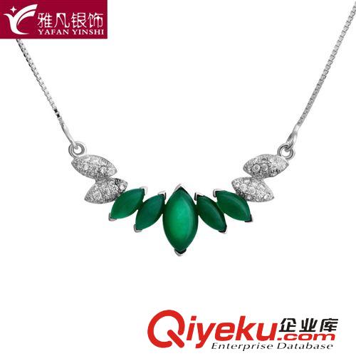 套鏈區(qū) 雅凡銀飾S925純銀項(xiàng)鏈 銀飾品 女款套鏈吊墜 日韓范直銷批發(fā)zp原始圖片2