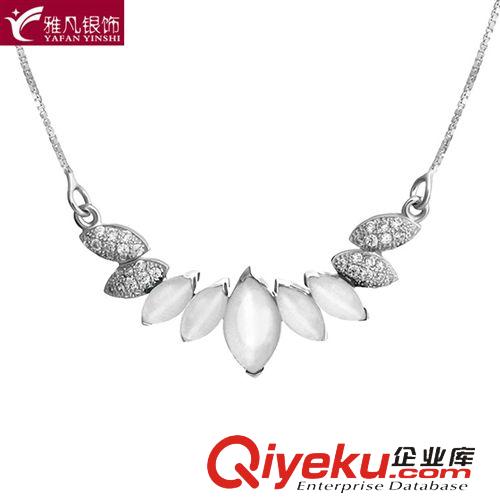 套鏈區(qū) 雅凡銀飾S925純銀項(xiàng)鏈 銀飾品 女款套鏈吊墜 日韓范直銷批發(fā)zp原始圖片3