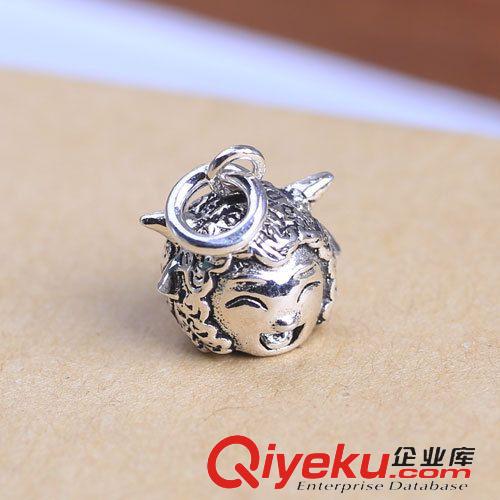 純銀吊墜 套鏈專區(qū) 925純銀項鏈批發(fā) 泰銀羊羊項鏈 本命年禮物 可愛羊頭吊墜原始圖片3