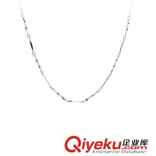 925銀 18K金鏈 供應(yīng)S925純銀扭片項(xiàng)鏈短款 深圳廠家直銷批發(fā) 淘寶熱賣時(shí)尚銀飾品