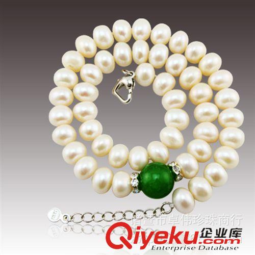 珍珠項(xiàng)鏈-Pearl necklace 卓偉珍珠 批發(fā)客戶(hù)淡水珍珠項(xiàng)鏈9-10mm銷(xiāo)量快飾品131023