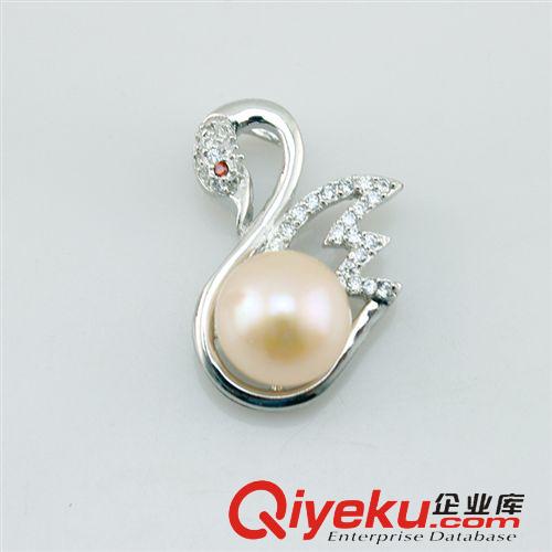 珍珠吊墜-The pearl hangs fall 海豚型珍珠吊 墜 12mm925銀 配 件 雜 志同款可以各款140527