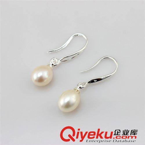 珍珠耳飾-Pearl ear ornament 淡水珍珠耳環(huán)  耳飾 單鉤耳環(huán) 140820