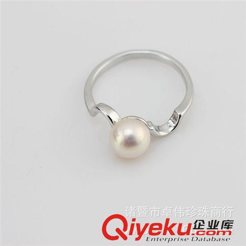 珍珠戒指-Pearl ring 卓偉珍珠 珍珠戒指 珍珠批發(fā) 貝殼異形外貿(mào)戒指Pearl Ring 140917