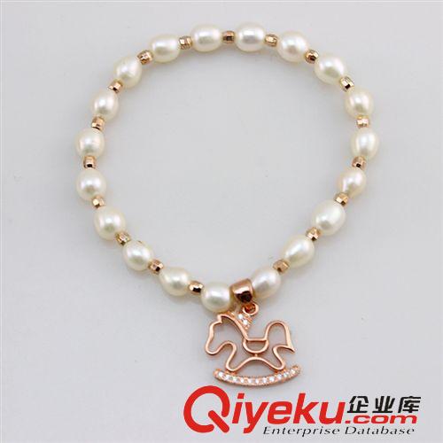 珍珠手鏈-Pearl bracelet 卓偉珍珠 珍珠手鏈 5-6小米珠純銀 淘寶暴款 140715