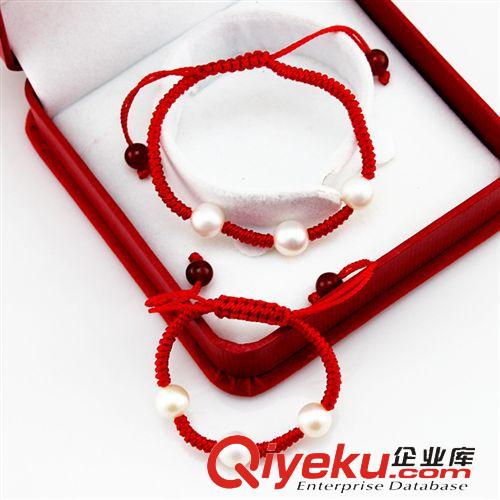 珍珠手鏈-Pearl bracelet 卓偉珍珠 兒童手鏈 線編圓珠 手飾 外貿出品首飾 140722原始圖片3