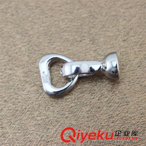 珍珠配件類-Pearl Accessories 批發(fā)淡水珍珠項鏈心型925銀扣配件 140929原始圖片3