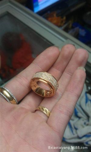 店鋪活動 翡翠珠寶鉆石鑲嵌加工 18K金豪華黃金戒指男款 （定做手工費）
