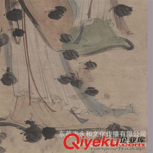 現代書畫名家F 【廠家批發gf名家字畫】傅抱石  仕女圖軸50X92原始圖片3
