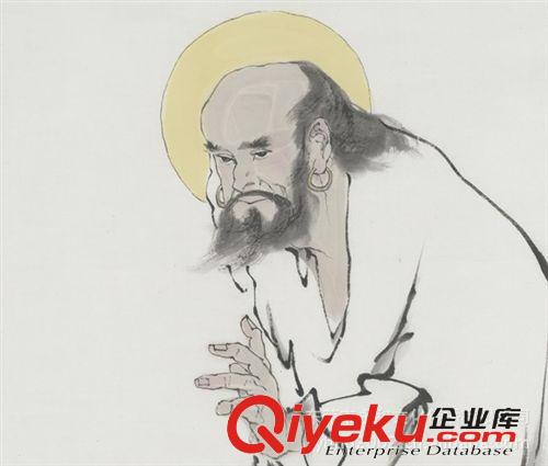 現(xiàn)代書畫名家F 【gf復(fù)制中國歷代書畫珍品】范曾  亦有佛性原始圖片2