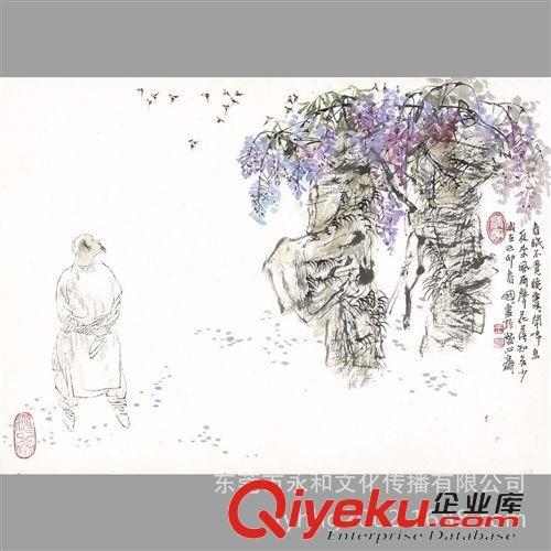 現(xiàn)代書畫名家W 【倉吉堂藝品 gf名家字畫批發(fā)】王明明 春眠不覺曉46×33