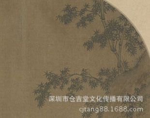 古代繪畫 【gf復(fù)制中國歷代書畫珍品】南宋  佚名  竹澗鴛鴦圖