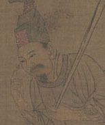 古代繪畫(huà) 【gf復(fù)制中國(guó)歷代書(shū)畫(huà)珍品】南宋  佚名  雜劇（賣眼藥）圖原始圖片3