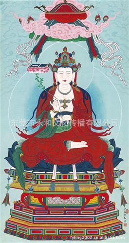 唐卡觀音佛像 【廠家供應(yīng)  倉吉堂藝品】唐卡  水月觀音90×90