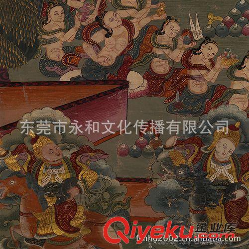 唐卡觀音佛像 【廠家供應(yīng)  倉吉堂藝品】唐卡  八方財神71×95.6原始圖片2